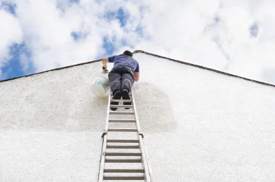 Peinture extérieure à Fougax-et-Barrineuf — façades et ravalement